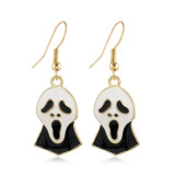 Halloween Personalized Activity Skull Alloy Earrings