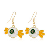 Halloween Personalized Activity Skull Alloy Earrings