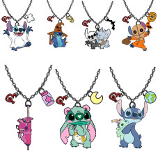 Halloween StarCraft Baby Stitch Necklace