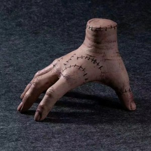 Halloween Carnival, Adams and his family's vinyl party, Dark Hand movie prank and parody props