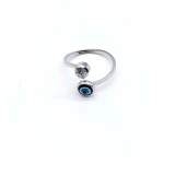 Stainless Steel Devil's Eye Ring