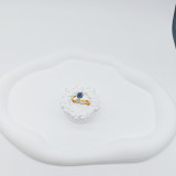 Stainless Steel Devil's Eye Ring