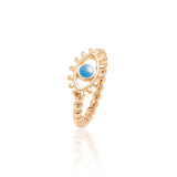 Stainless Steel Devil's Eye Ring