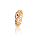 Stainless Steel Devil's Eye Ring