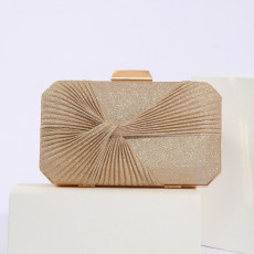 Banquet bag, formal dress, pleated banquet handbag