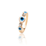 Stainless Steel Devil's Eye Ring