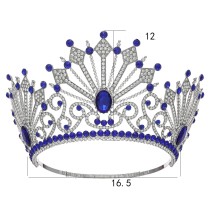 Alloy Crystal Crown Wedding Ball Party Bridal Crown