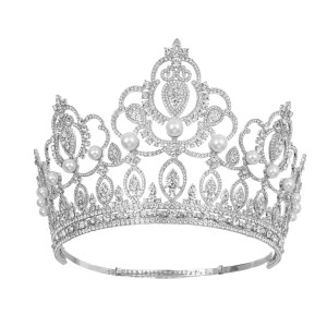 Alloy Crystal Crown Wedding Ball Party Bridal Crown