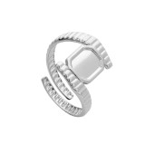 Stainless steel open ring