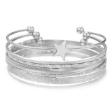 Opening pentagram bracelet set