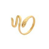 Stainless steel open ring