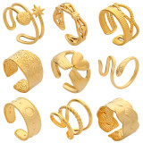 Stainless steel open ring