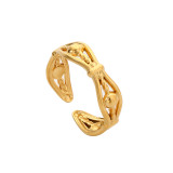 Stainless steel open ring
