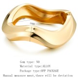 Irregular personalized metal bracelet
