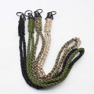 Weaving umbrella rope, neck hanging rope, mobile phone keychain, outdoor camping emergency