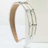 Baroque sponge full diamond  headband hair accessories