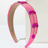 Baroque sponge full diamond  headband hair accessories