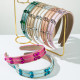 Baroque sponge full diamond  headband hair accessories