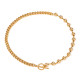 Stainless steel spliced necklace