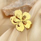 Stainless steel flower opening ring