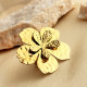 Stainless steel flower opening ring