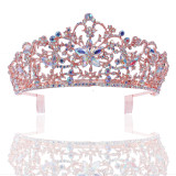 Alloy Crystal Crown Wedding Ball Party Bridal Crown