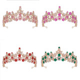 Alloy Crystal Crown Wedding Ball Party Bridal Crown