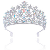 Alloy Crystal Crown Wedding Ball Party Bridal Crown