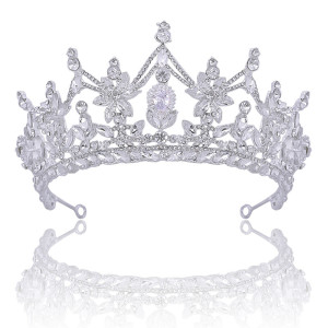 Alloy Crystal Crown Wedding Ball Party Bridal Crown