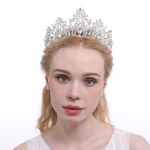 Alloy Crystal Crown Wedding Ball Party Bridal Crown