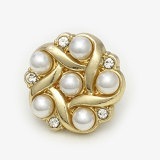 20MM Metal  Pearl snap button charms