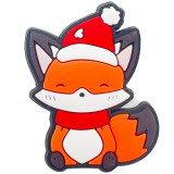 Cute cartoon Christmas animals Kid junior style silicone bracelet  PVC luminous cartoon accessories creative Cartoon