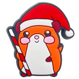 Cute cartoon Christmas animals Kid junior style silicone bracelet  PVC luminous cartoon accessories creative Cartoon