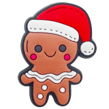 Cute cartoon Christmas animals Kid junior style silicone bracelet  PVC luminous cartoon accessories creative Cartoon