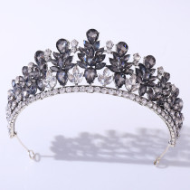 Alloy Crystal Crown Wedding Ball Party Bridal Crown