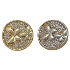 20MM butterfly  Metal snap button charms