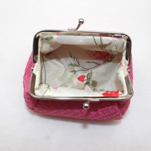 Fabric coin purse, key card bag, headphone data cable, USB storage bag fit 20MM  Snaps button jewelry wholesale