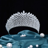 Alloy Crystal Crown Wedding Ball Party Bridal Crown