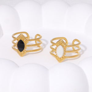 Stainless steel oil drop opening ring