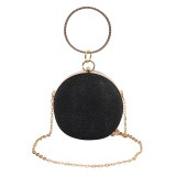 Fashion diamond studded bag, rhinestone handbag, chain, high-end feel, banquet bag, party bag