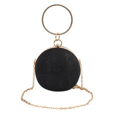 Fashion diamond studded bag, rhinestone handbag, chain, high-end feel, banquet bag, party bag