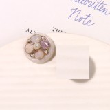 20MM flower Resin snap button charms