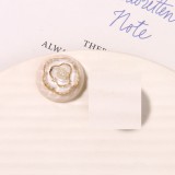 20MM flower Resin snap button charms