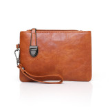 Handbag Fashion Soft Leather Shoulder Bucket Bag 4-Piece Set