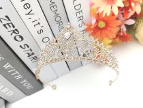 Alloy Crystal Crown Wedding Ball Party Bridal Crown