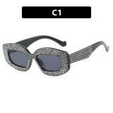 Brick lined sun protection sunglasses