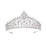 Alloy Crystal Crown Wedding Ball Party Bridal Crown