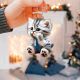 Acrylic Cat 2D Pendant Car Interior Car Hanging Backpack Keychain Decorative Hanging Gift