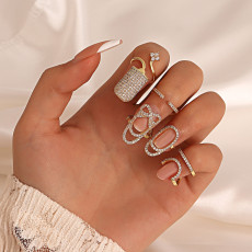 Nail Ring Nail Art Set Fashionable and Simple Joint Nail Ring
