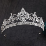 Alloy Crystal Crown Wedding Ball Party Bridal Crown